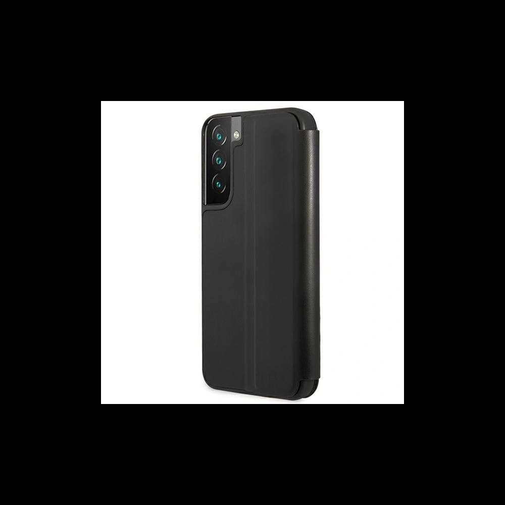 Etui BMW BMBKS22STRTBK Samsung Galaxy S22 negru/black husa M Collection Triangles - 4