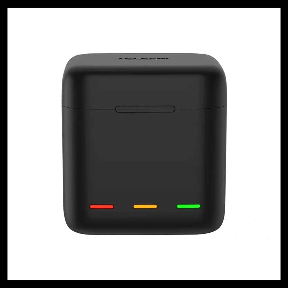 Telesin 3-slot charger box for GoPro Hero 9 / Hero 10 (GP-BCG-901) - 1