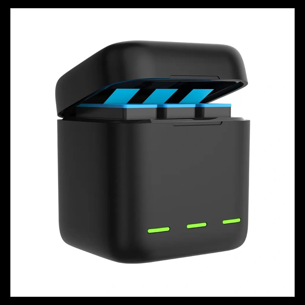 Telesin 3-slot charger box for GoPro Hero 9 / Hero 10 (GP-BCG-901) - 2