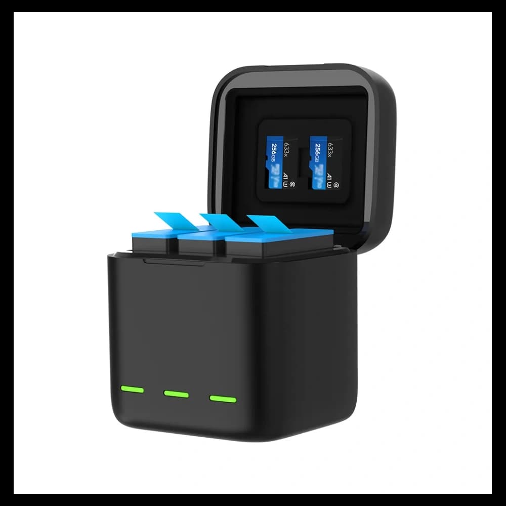 Telesin 3-slot charger box for GoPro Hero 9 / Hero 10 (GP-BCG-901) - 3