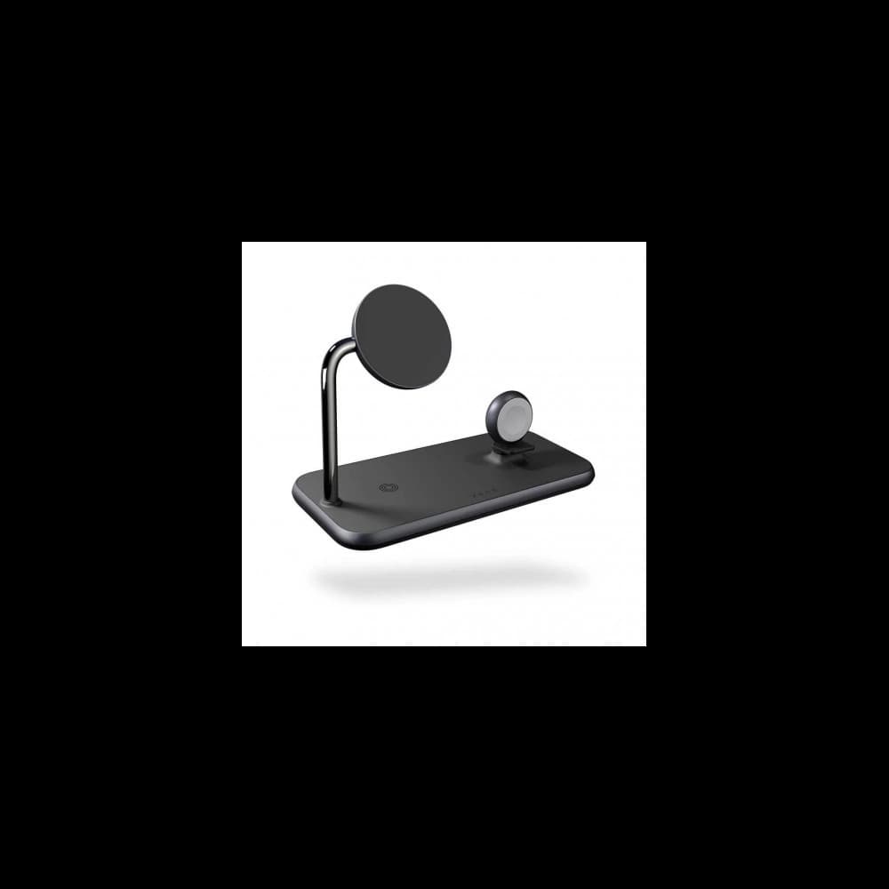ZENS Aluminium Magnetic + Watch 4in1 Wireless Charger 20W MagSafe (black) - 5