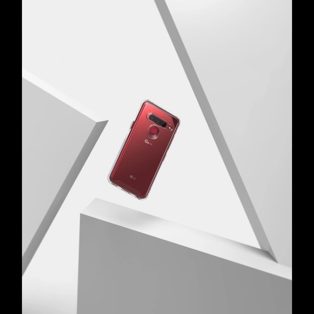 Etui Ringke Fusion LG G8 ThinQ Füstös Fekete - 2