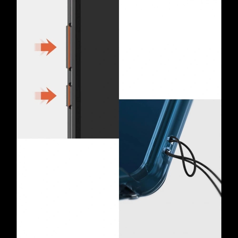 Etui Ringke Fusion LG G8 ThinQ Füstös Fekete - 5