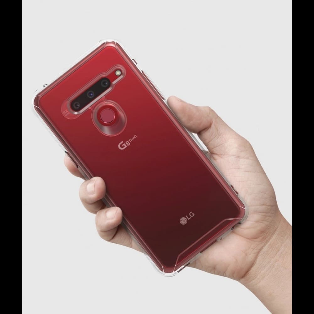Etui Ringke Fusion LG G8 ThinQ Füstös Fekete - 8