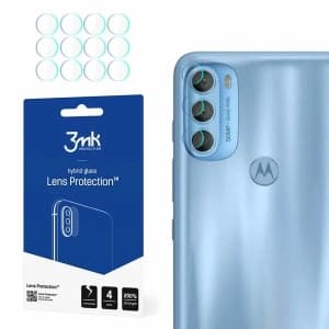 Hybridglas für die Kameraobjektiv 3MK Lens Protection Motorola Moto G71 5G [4 PACK]