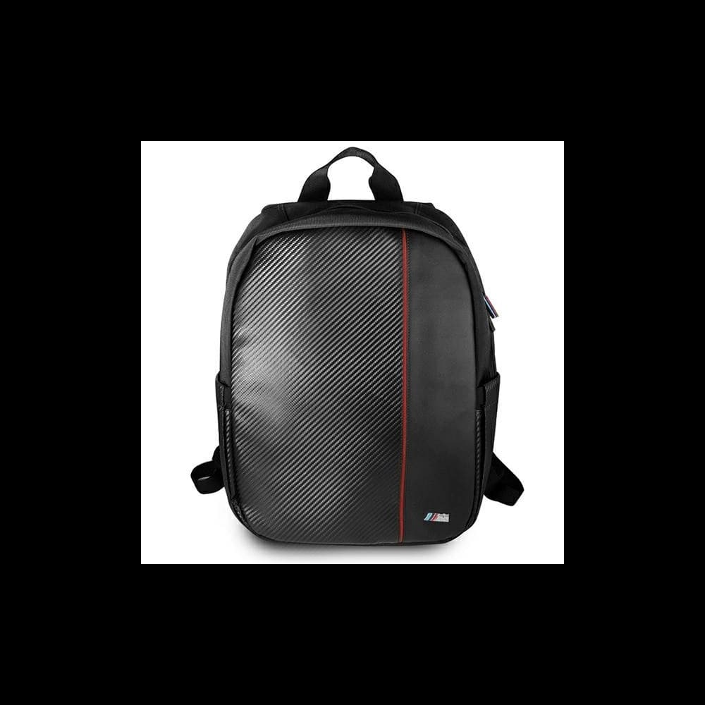 Rucksack BMW BMBPCO15CAPRBK 16 Zoll schwarz/black Carbon Red Stripe - 1
