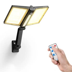 External Blitzwolf LED solar lamp BW-OLT8 with dusk and twilight sensor