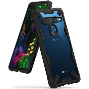Etui Ringke Fusion-X LG G8 ThinQ Fekete