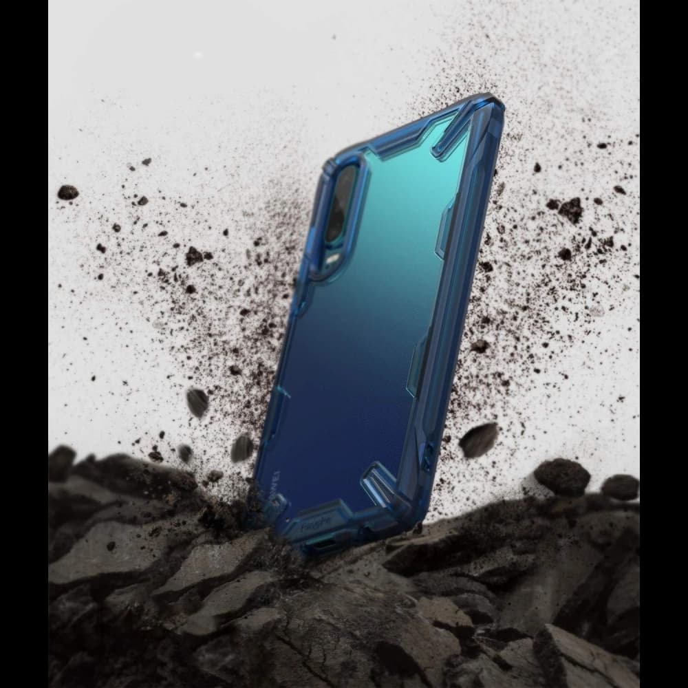 Case Ringke Fusion-X Huawei P30 Pro Schwarz - 5