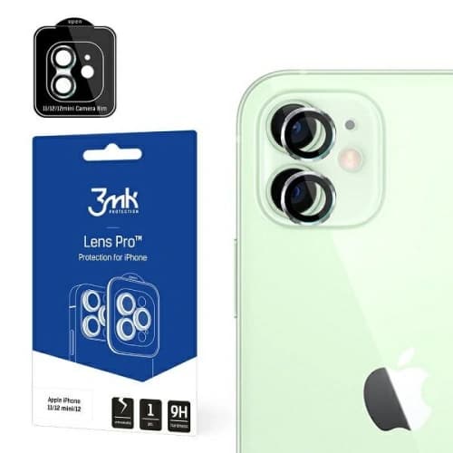 Hybridglas für die Kameraobjektiv 3MK Lens Protection Pro Apple iPhone iPhone 11/12/12 mini