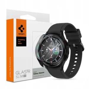 Spigen GLAS.tR Slim Samsung Galaxy Watch 4 Classic 42mm [3 PACK]