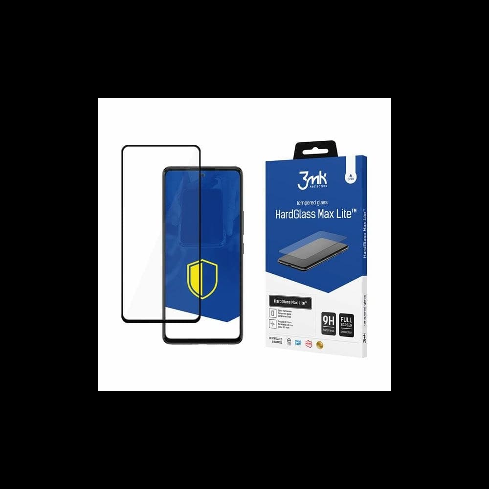3MK HardGlass Max Lite Samsung Galaxy A23 4G black - 1