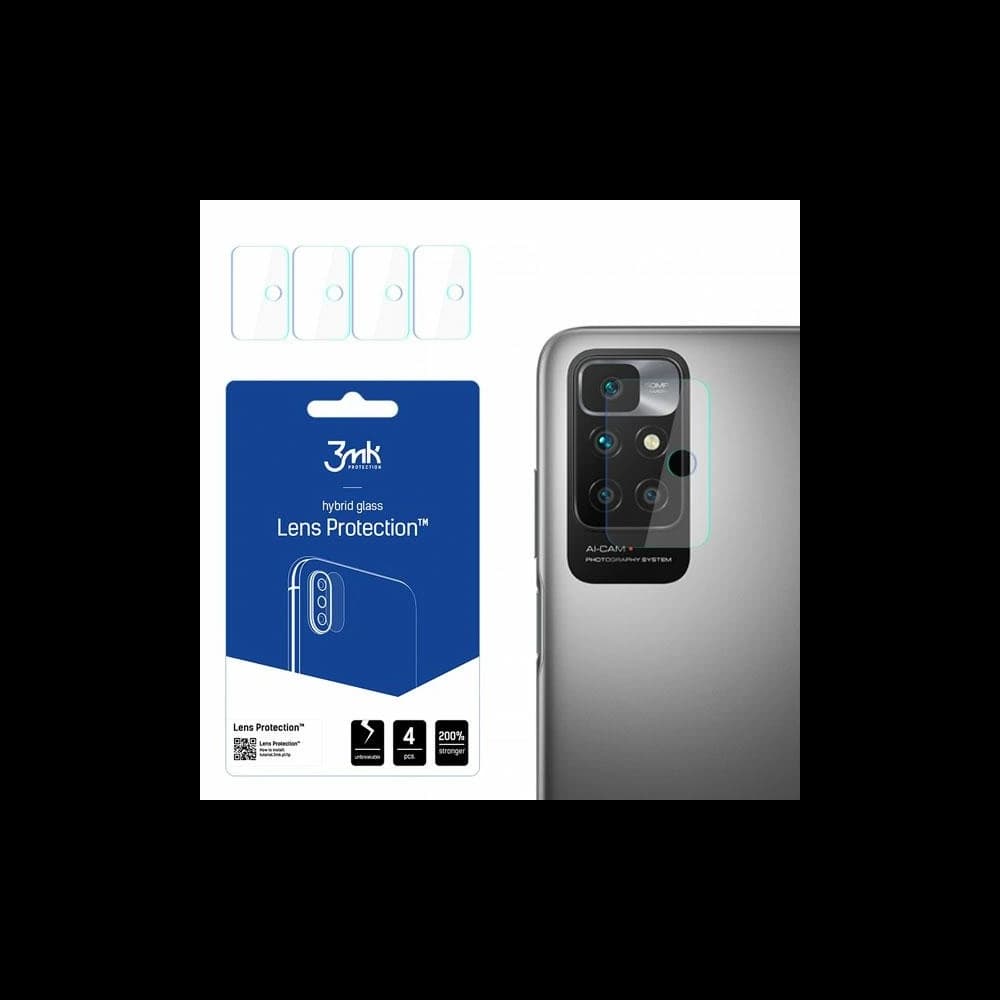 3MK Lens Protect Redmi 10 2022 [4 PACK] - 1
