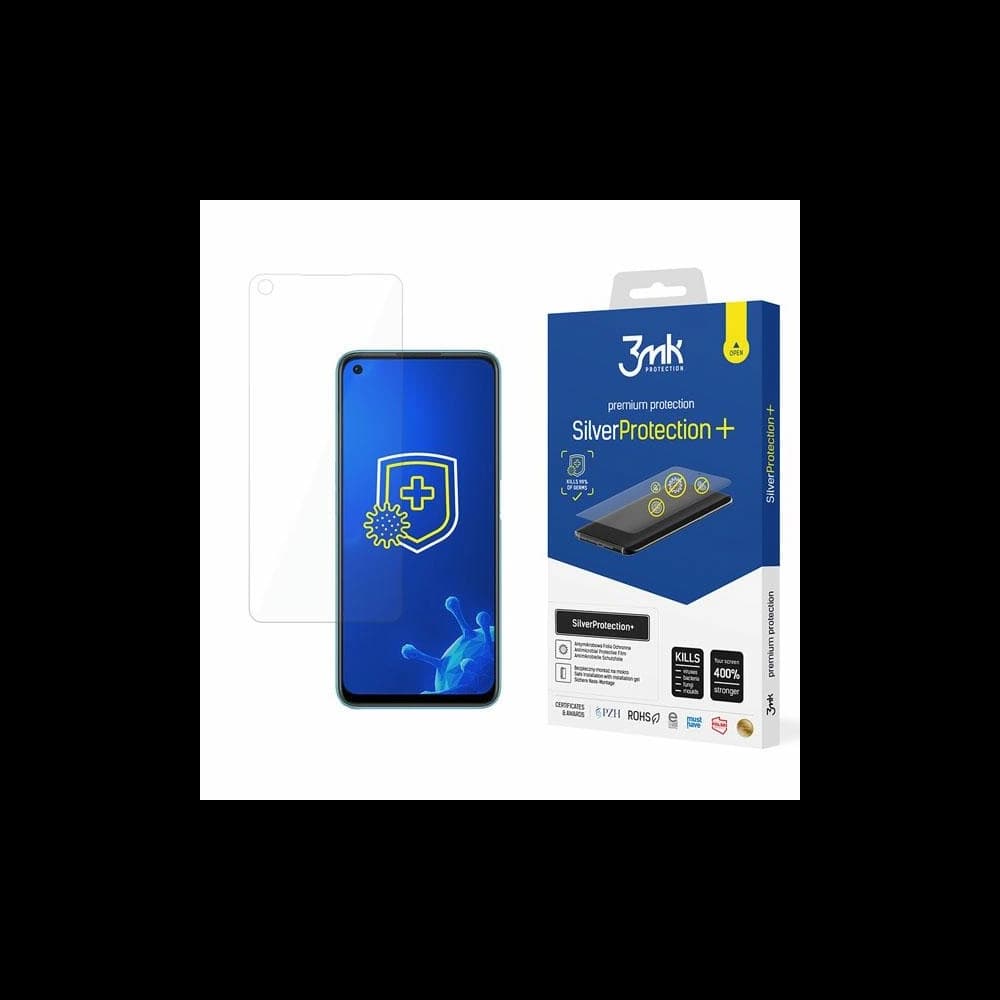 Antimikrobielle Schutzfolie 3MK Silver Protect+ Oppo A76 - 1