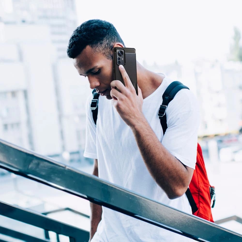 Etui Spigen Rugged Armor Xiaomi 12 Pro Matt Fekete - 11