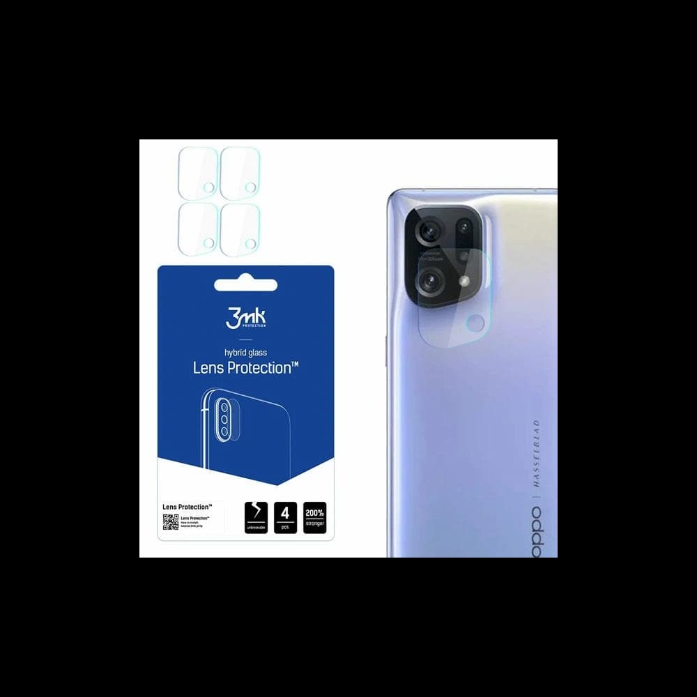 3MK Lens Protection Oppo Find X5 [4 PACK] - 1