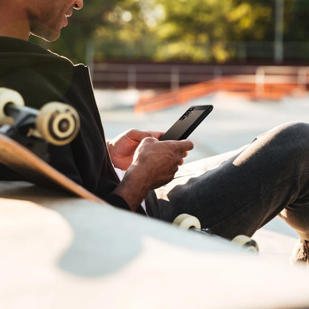 Etui Spigen Rugged Armor Samsung Galaxy A13 LTE Negru Mat - 14