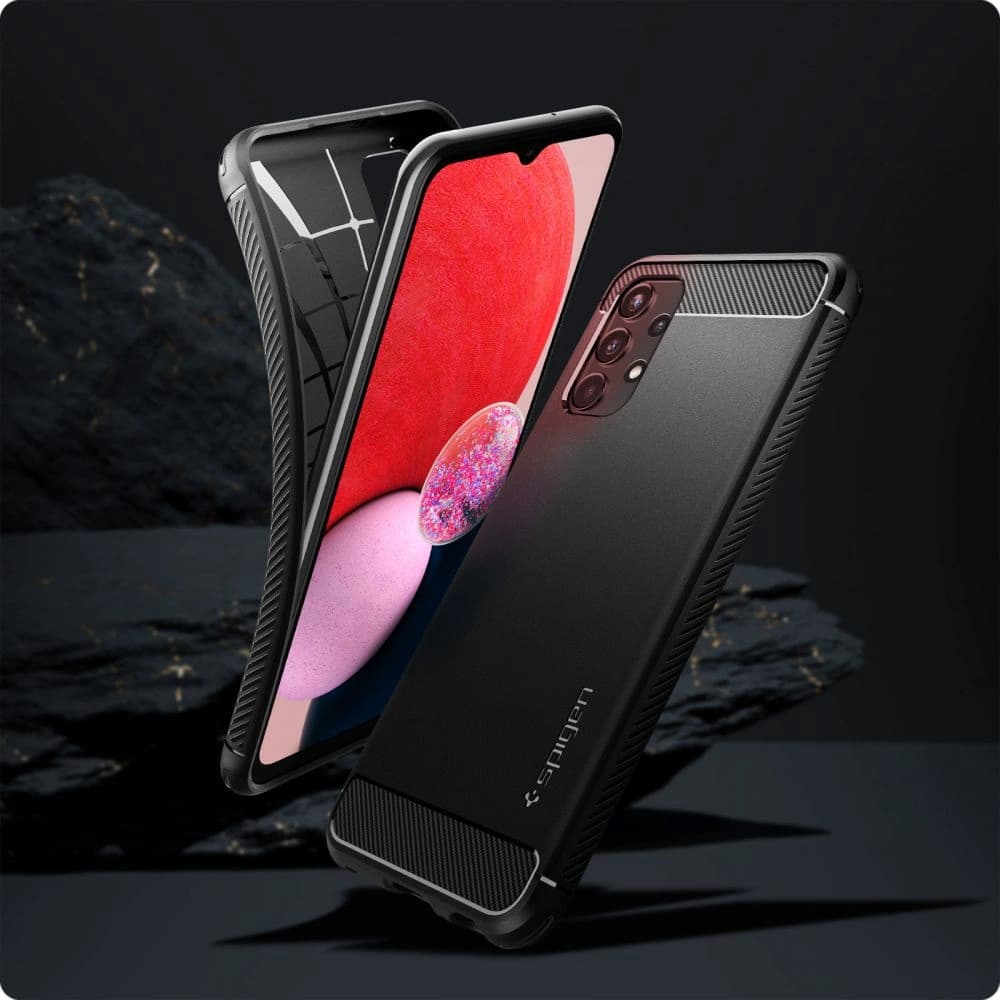 Etui Spigen Rugged Armor Samsung Galaxy A13 LTE Negru Mat - 15