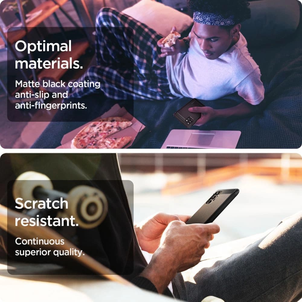 Etui Spigen Rugged Armor Samsung Galaxy A13 LTE Negru Mat - 17