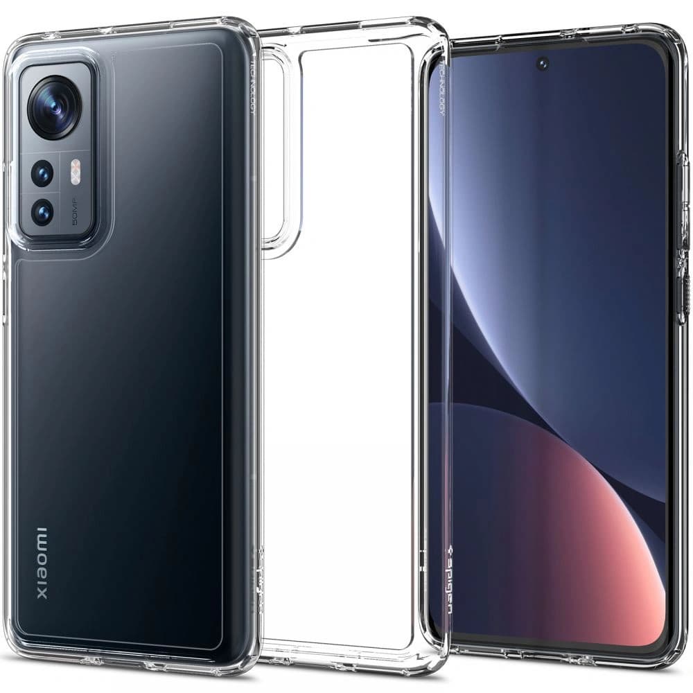 Case Spigen Ultra Hybrid Xiaomi 12/12X Crystal Clear - 1