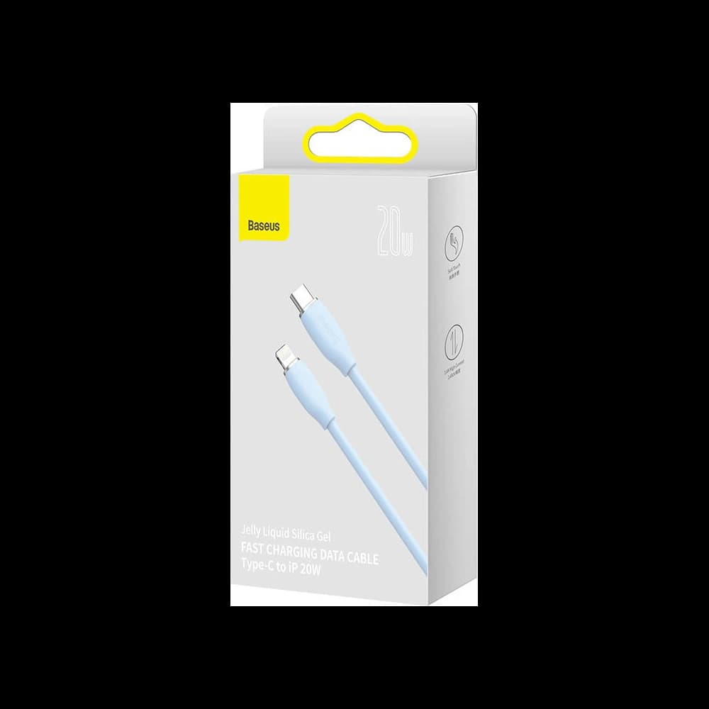 Baseus Jelly USB-C/Lightning cable 20W, 1,2m (blue) - 5