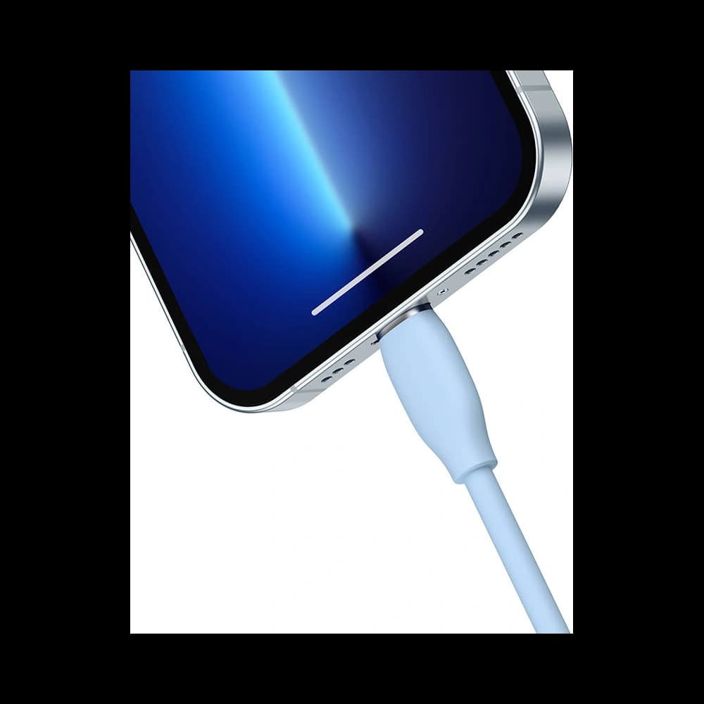USB-C zu Lightning Kabel Baseus Jelly, 20W, 2m (blau) - 3