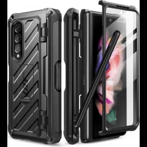 Etui Supcase Unicorn Beetle Pro Samsung Galaxy Fold Z 3 Černé