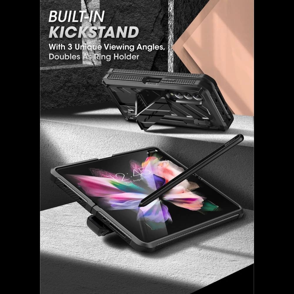 Etui Supcase Unicorn Beetle Pro Samsung Galaxy Fold Z 3 Černé - 5