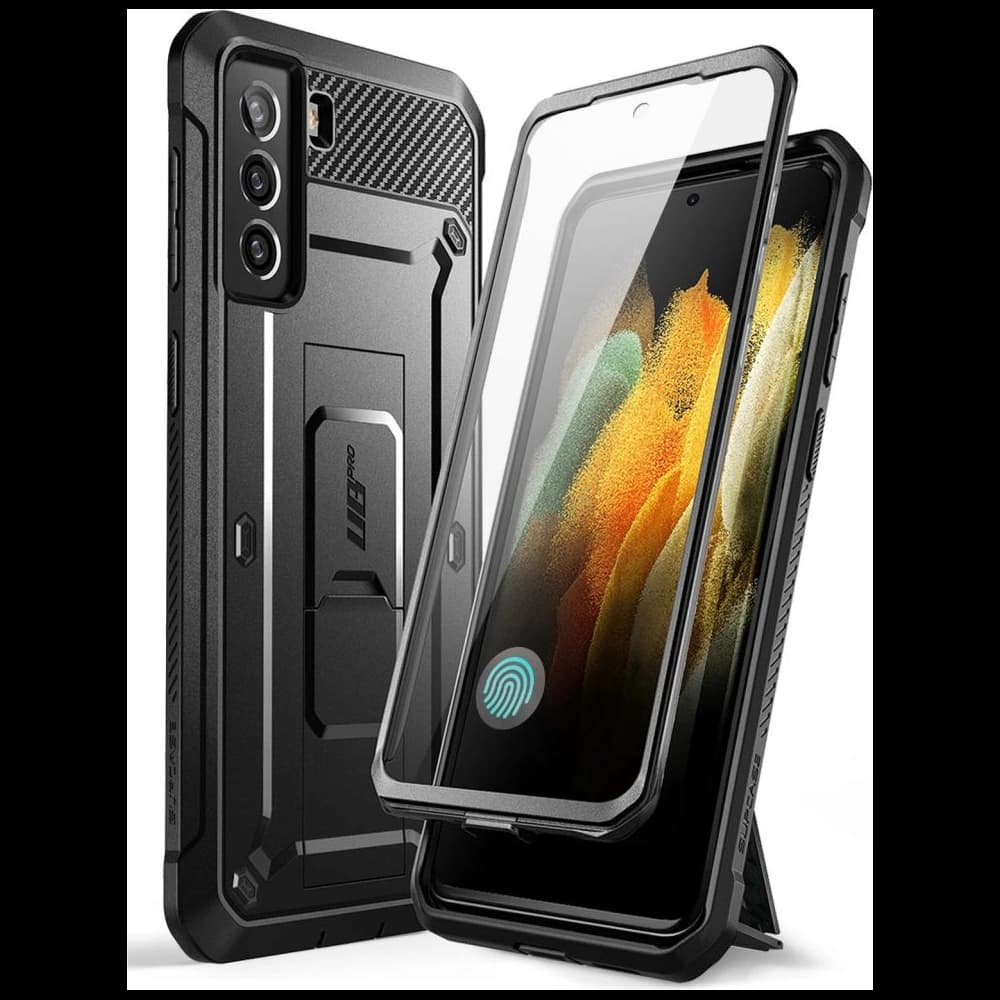 Etui Supcase Unicorn Beetle Pro Samsung Galaxy S21 FE Black - 1