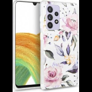 Tech-Protect Floral Samsung Galaxy A33 5G White