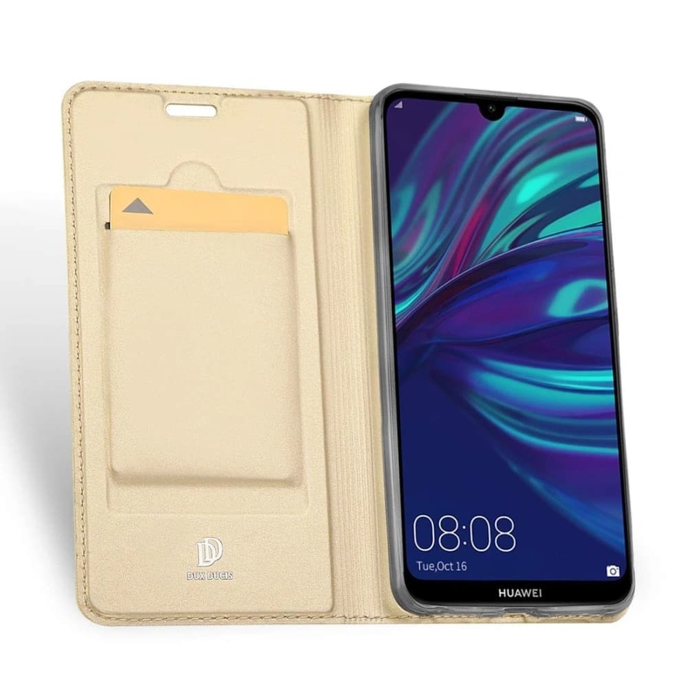 Etui DuxDucis SkinPro Huawei Y7 2019 Zlaté - 1