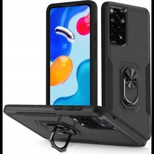 Etui Tech-Protect Magring Redmi Note 11/11S Black