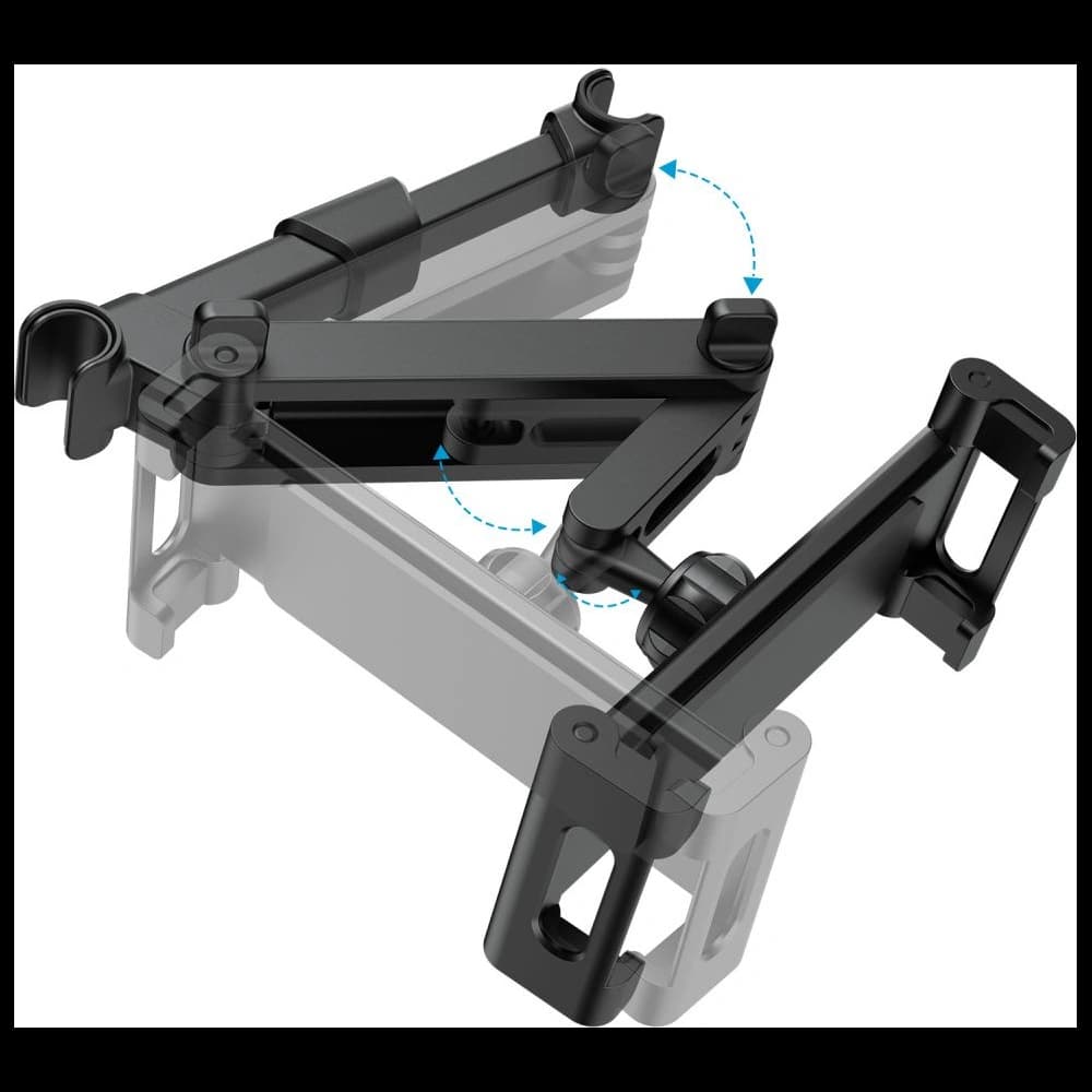 Uchwyt na zagłówek Tech-Protect Stretchable Headrest Car Mount Černý - 5