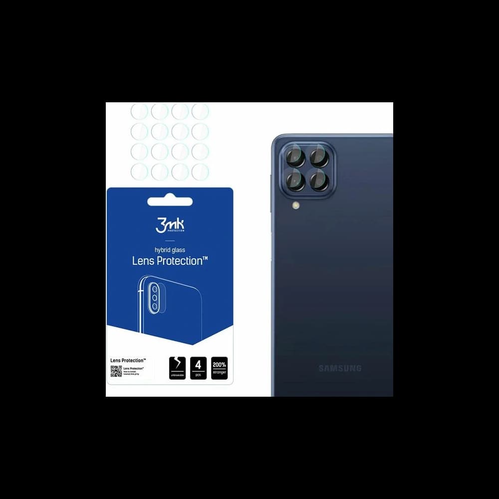 Hybridglas für das Kameralens 3MK Lens Protection Samsung Galaxy M53 5G [4 PACK] - 1