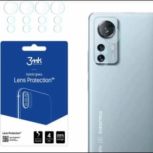 Sticlă hibridă pentru obiectivul aparatului 3MK Lens Protection Xiaomi 12 Lite [4 PACK]