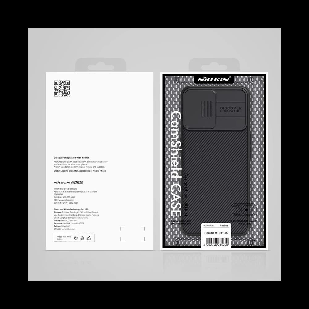 Case Nillkin Camshield Realme 9 LTE/9 Pro+ Plus 5G Schwarz - 12