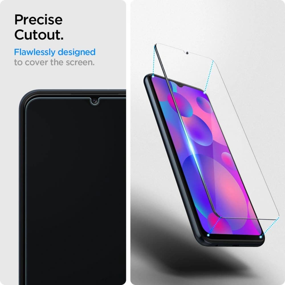 Szkło hartowane Spigen GLAS.tR Slim Samsung Galaxy M23 5G/M33 5G [2 PACK] - 3