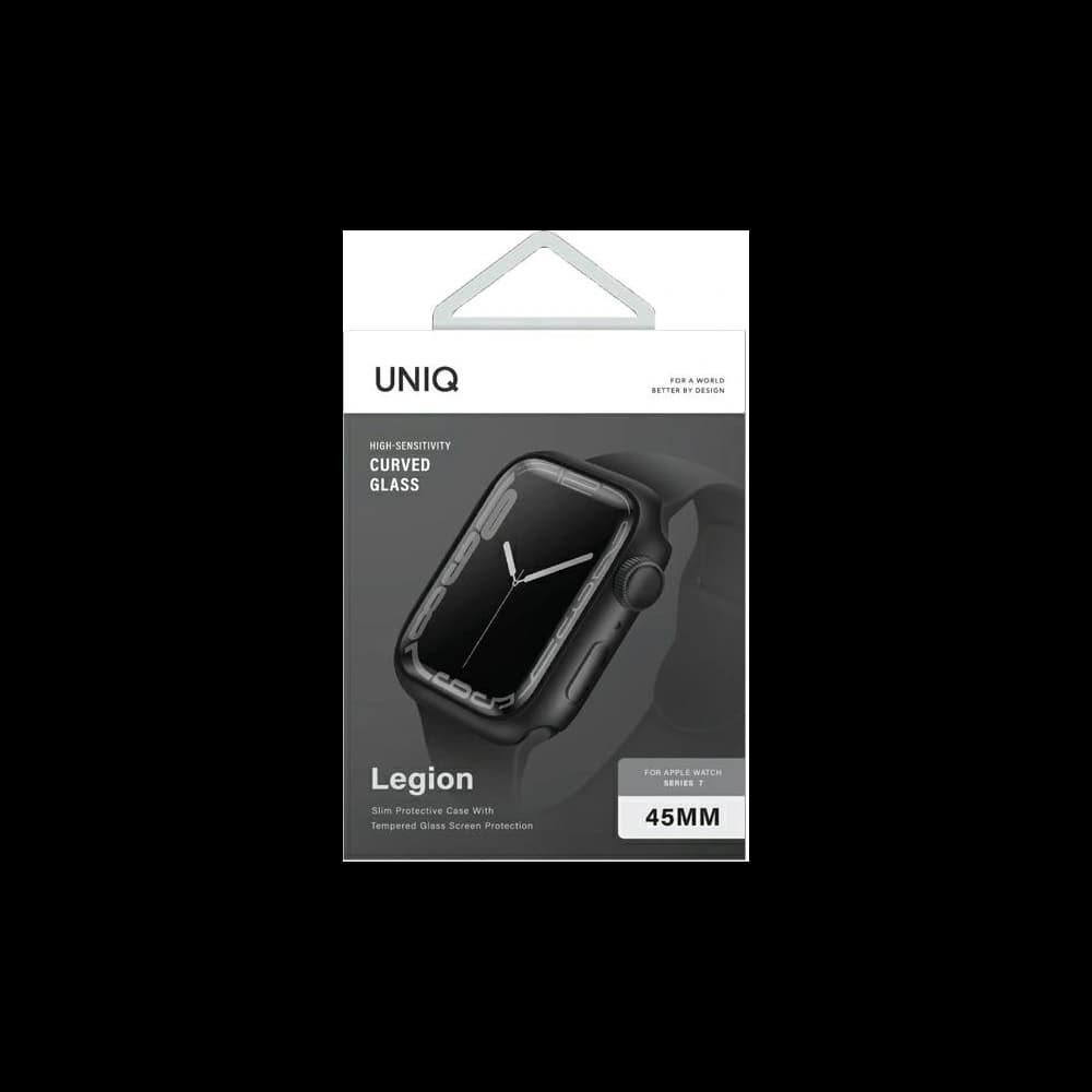 Etui UNIQ Legion Apple Watch 4/5/6/7/8/9/SE 44/45mm černý/black - 2