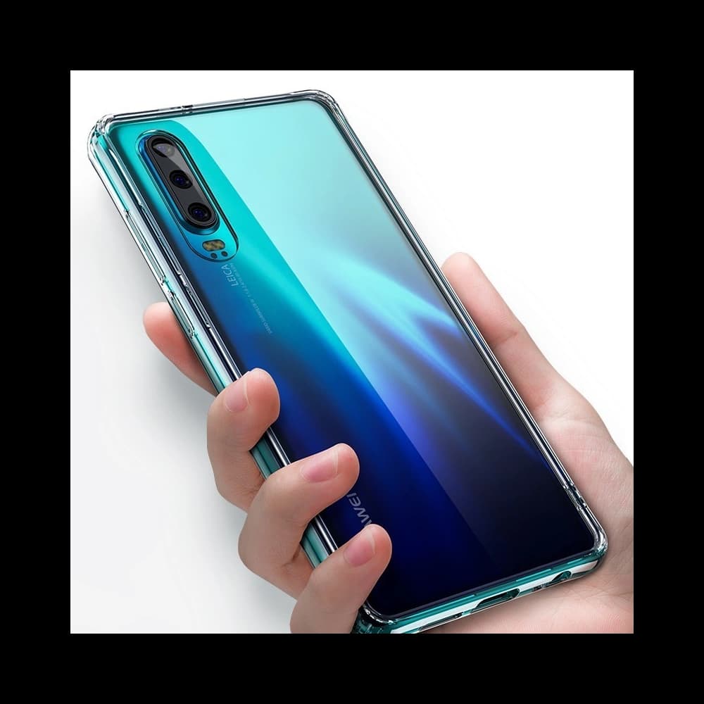 Case aus gehärtetem Glas Benks Shiny Glass Huawei P30 Clear - 1