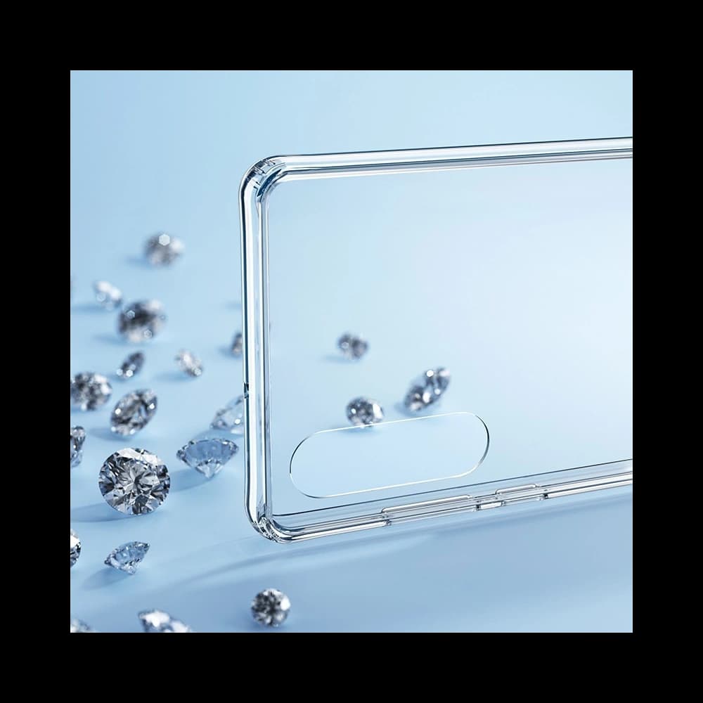 Case aus gehärtetem Glas Benks Shiny Glass Huawei P30 Clear - 2