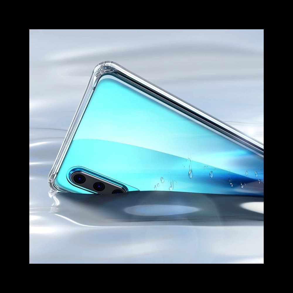 Case aus gehärtetem Glas Benks Shiny Glass Huawei P30 Clear - 4