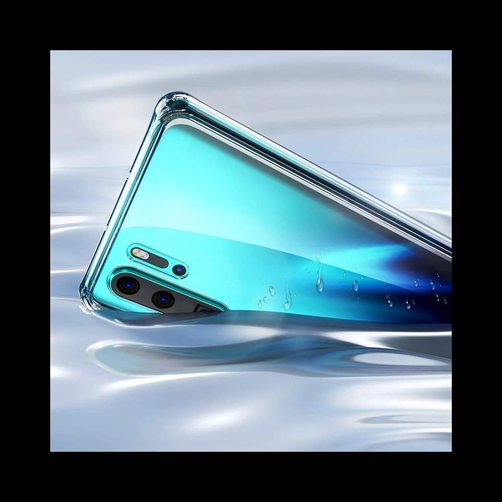 Benks Tempered Glass Case Shiny Glass Huawei P30 Pro Clear - 3