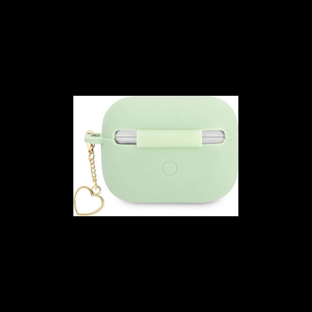 Guess GUAPLSCHSN Apple AirPods Pro green Silicone Charm Heart Collection - 2