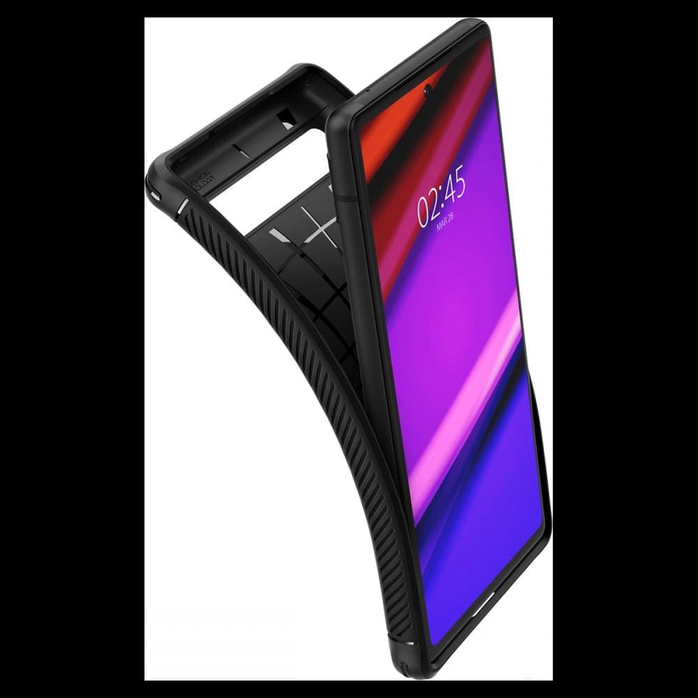 Spigen Rugged Armor Google Pixel 6a Matte Black - 5