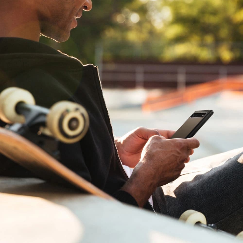 Spigen Rugged Armor Google Pixel 6a Matte Black - 8