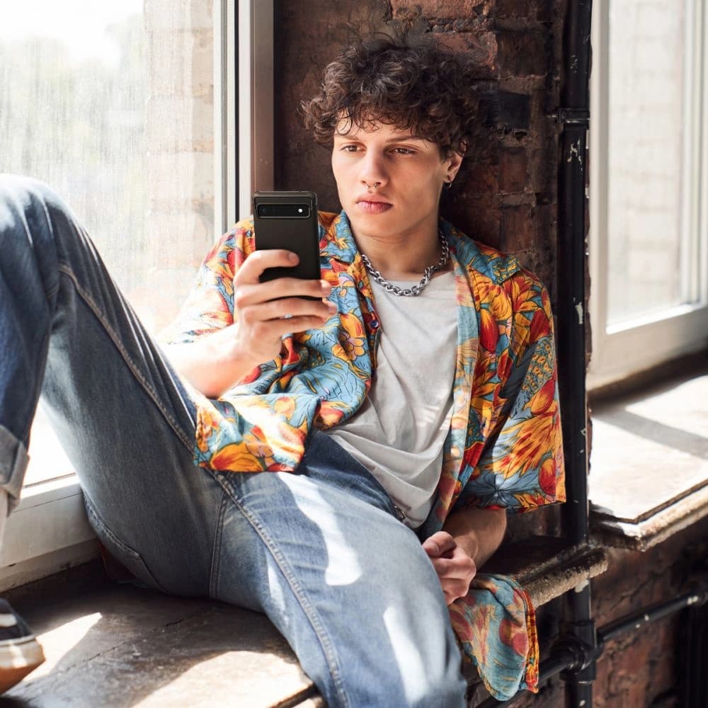 Spigen Rugged Armor Google Pixel 6a Matte Black - 10