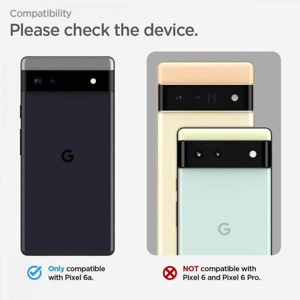 Spigen Rugged Armor Google Pixel 6a Matte Black - 12