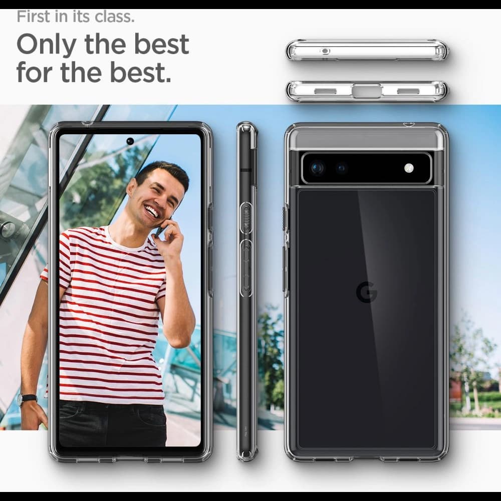 Spigen Ultra Hybrid Google Pixel 6a Crystal Clear - 12