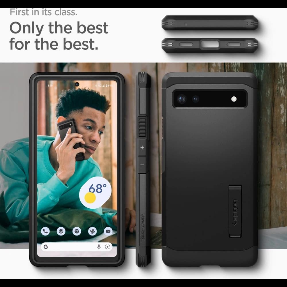 Etui Spigen Tough Armor Google Pixel 6a Negru - 13