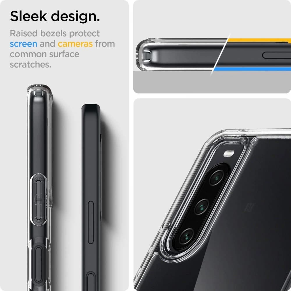 Etui Spigen Ultra Hybrid Sony Xperia 10 IV Crystal Clear - 12
